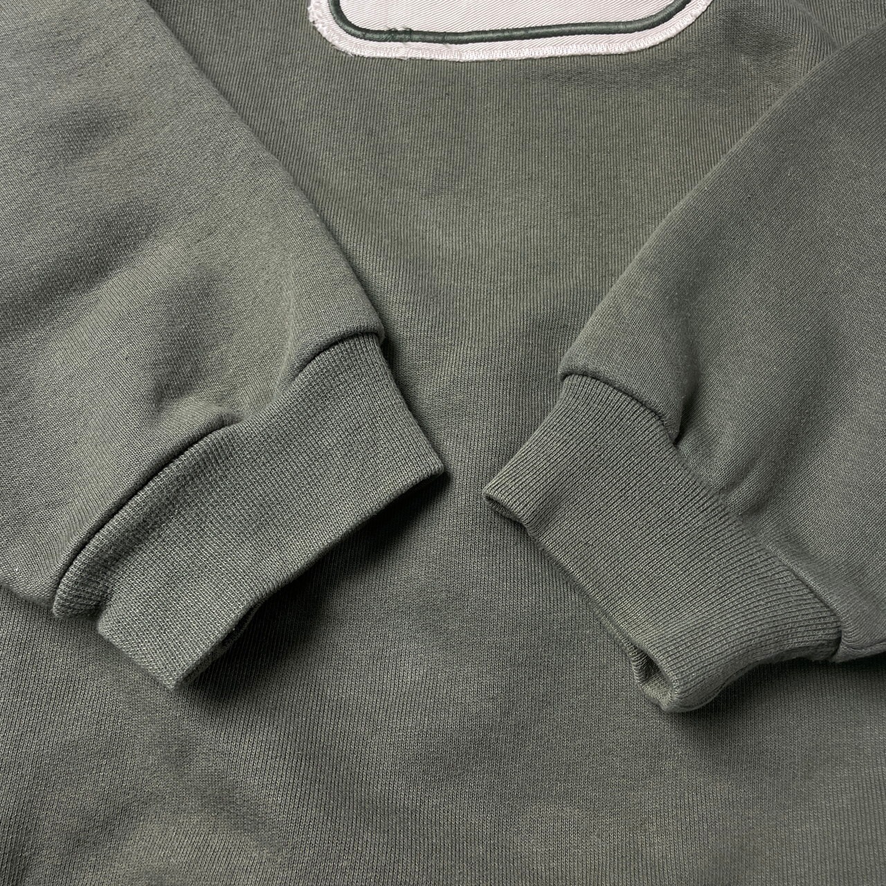 00年代 NIKE ナイキ スウェットシャツ スウォッシュ ロゴワッペン 