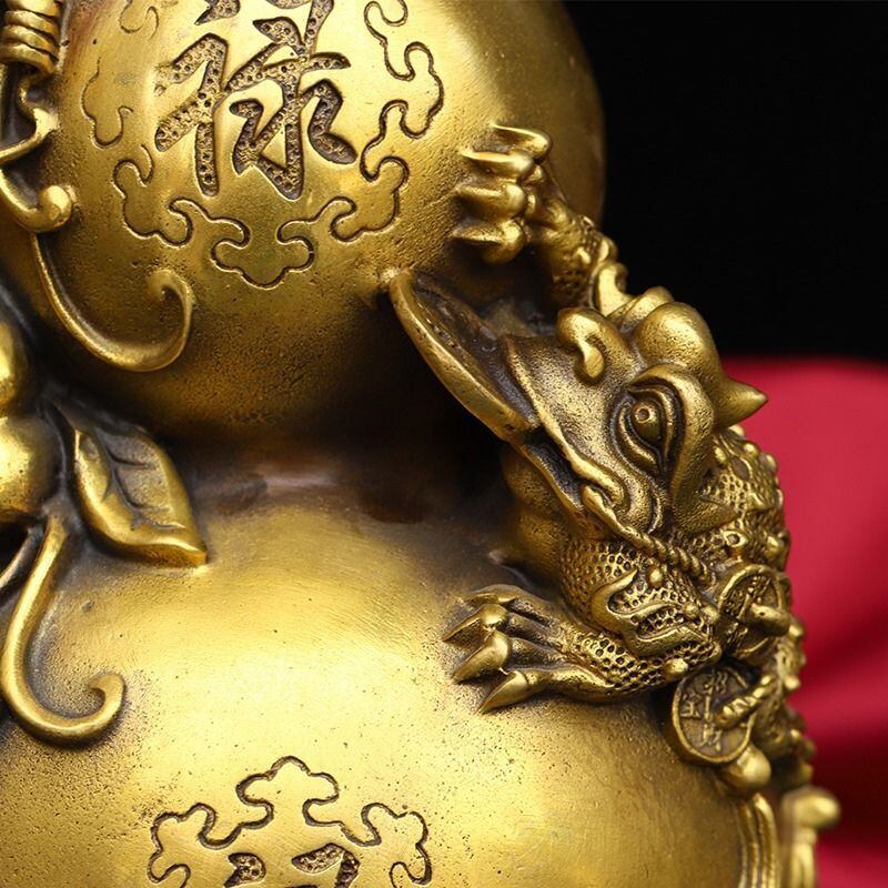 ひょうたん 瓢箪 置物 風水 金色 貔貅 蛙 カエル 金蟾 三脚蟾蜍 財運