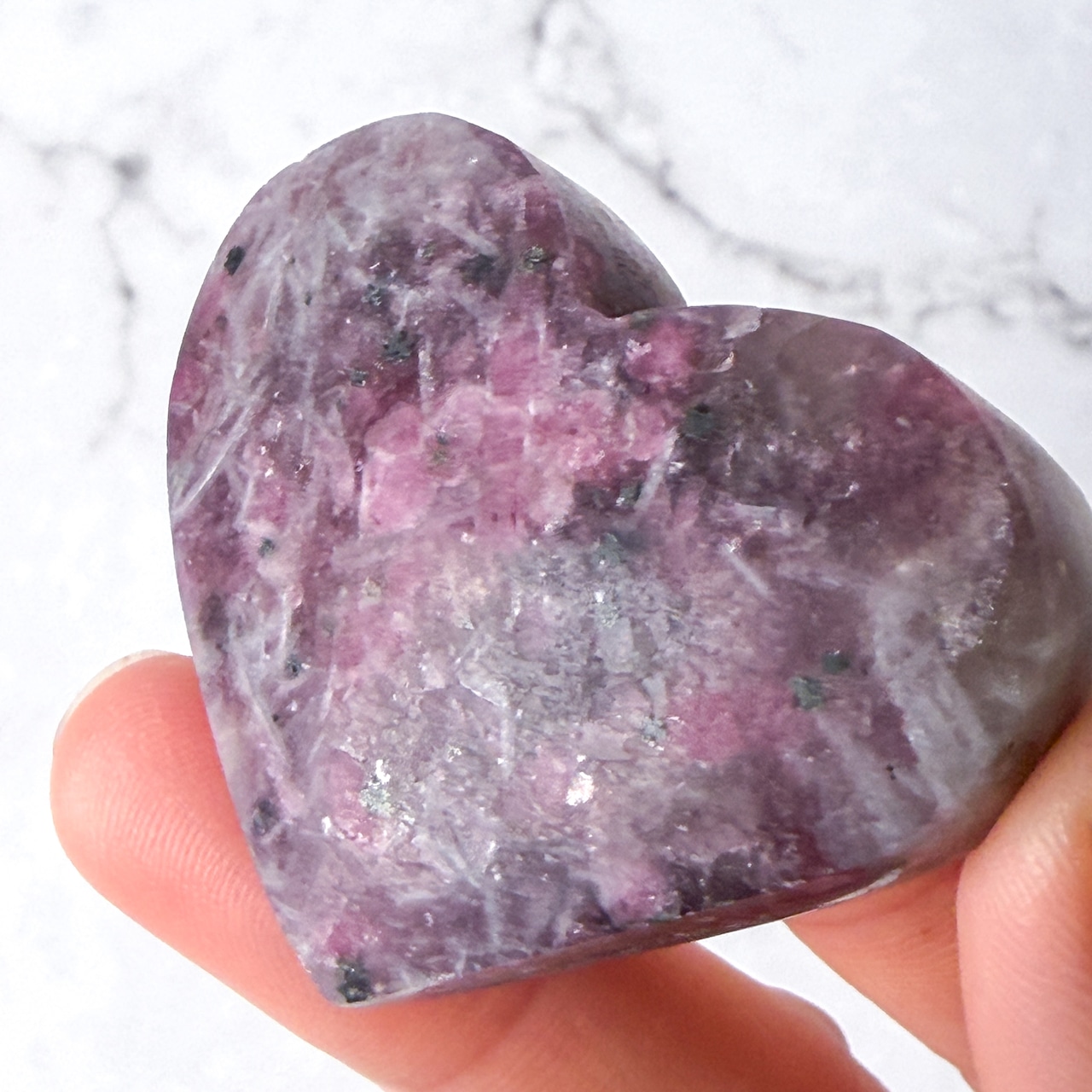 ユニコーンストーン ハート * Unicorn Stone * 天然石