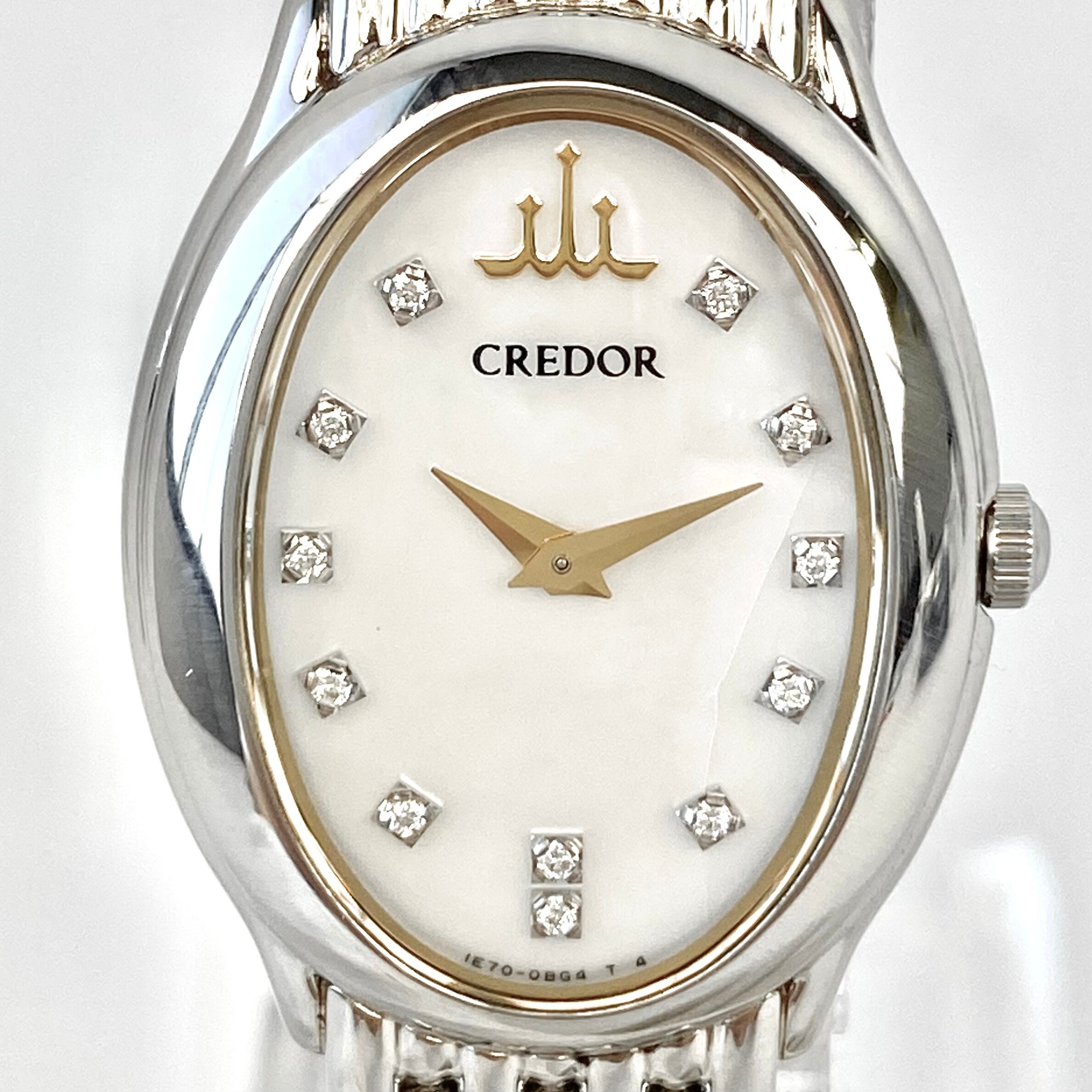 SEIKO クレドール12P ダイヤモンド1E70-0BD0 GSTE929
