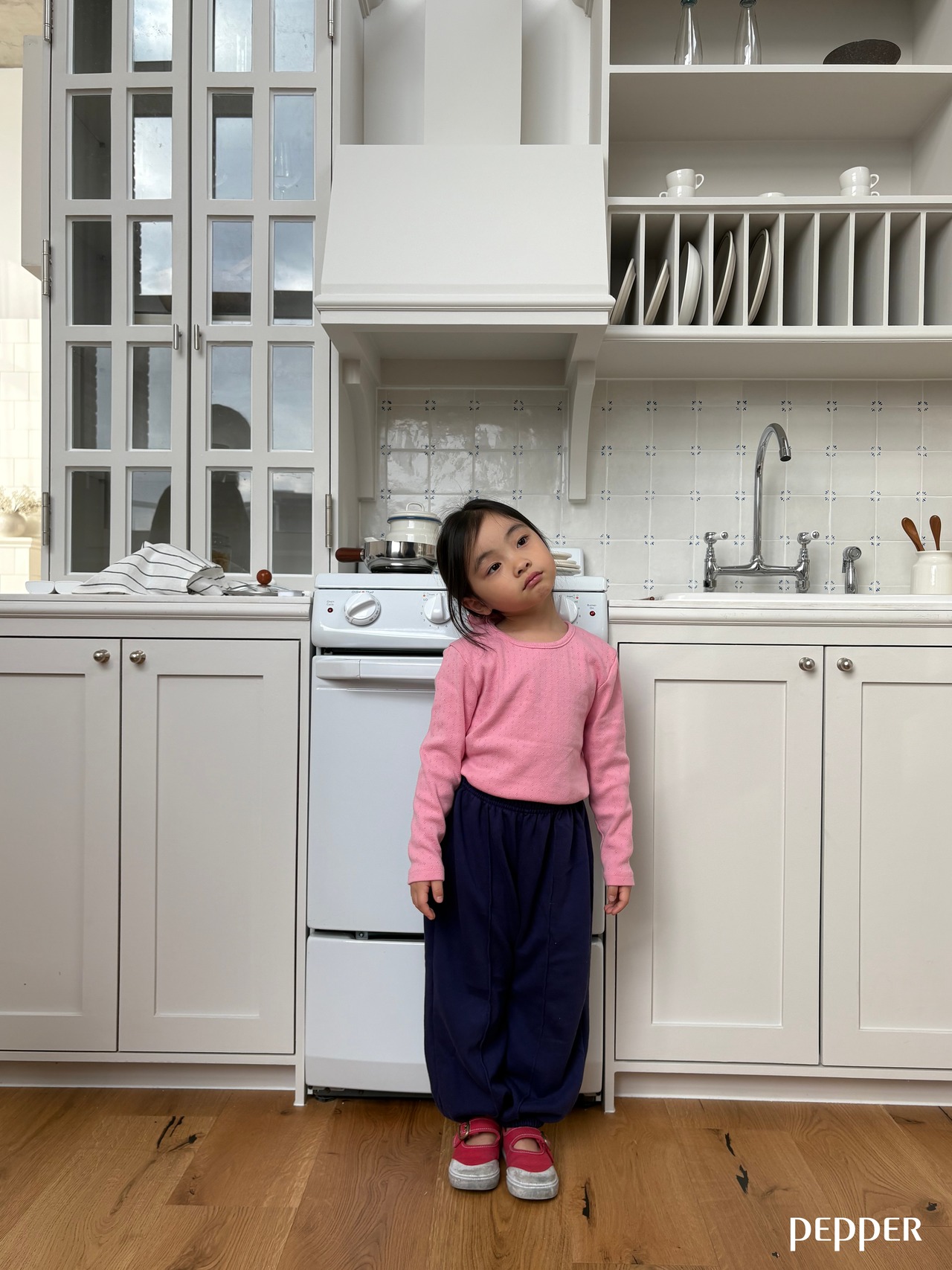 PEPPER 26/SP Jelly pintuck joggers