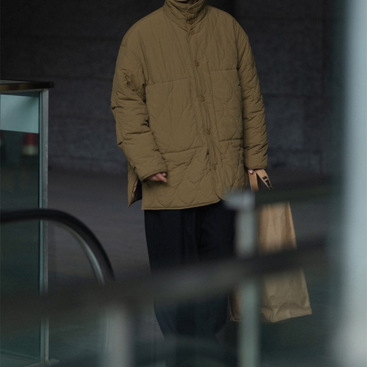 ベーシックキルティングジャケット　977