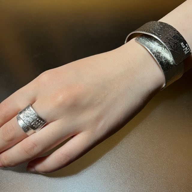 NAGAE＋ ナガエプリュス TIN BREATH リング 10mm シルバー 母の日 ペア