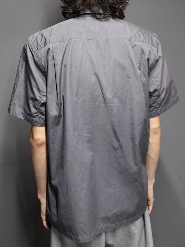 【COMME des GARÇONS shirt】layered design zip up shirt