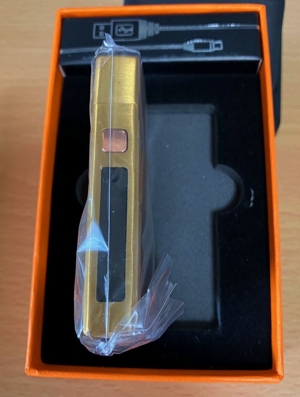 プラズマ ライター 金色 電子ライター USB 充電式 高級 メタル製 r17 プラズマ ライター 金色 電子ライター USB 充電式 高級 メタル製 r17