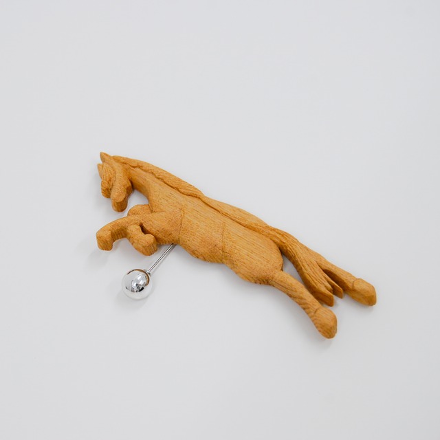 KÄSI｜big horse pin brooch