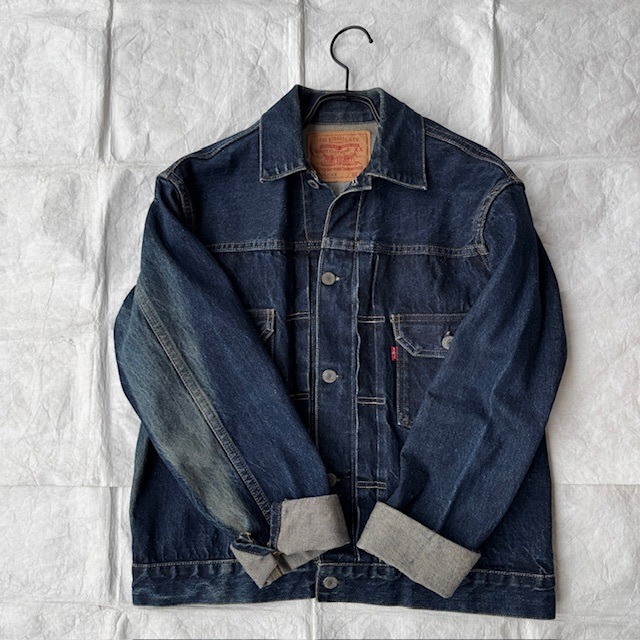 Levi’s 507XX デニムジャケット バレンシア工場 Sun Fade 90s セカンド 古着 40 画像4