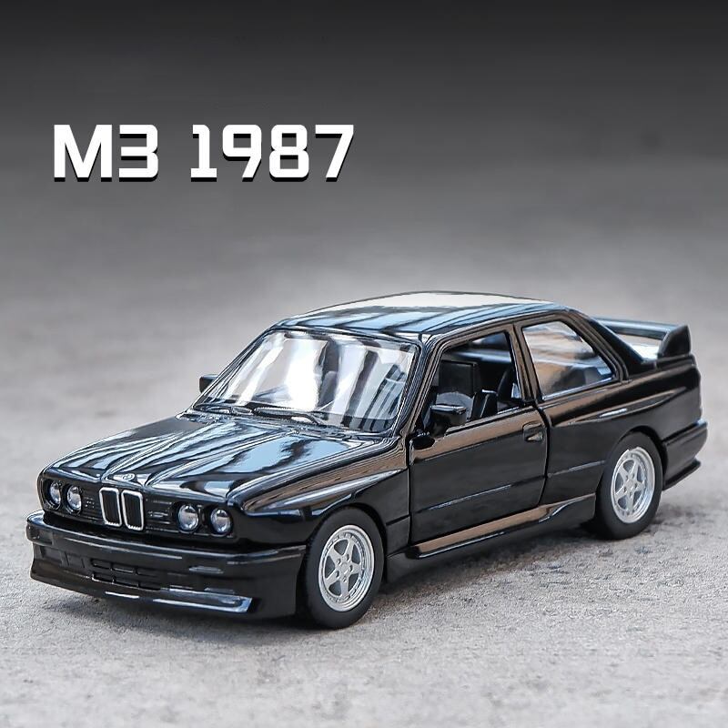 1:36 BMW M3 E30 1987 ポルシェ 911 ターボ アウディ クワトロ 金属の 合金 車のダイキャスト  モデル  S22d5867209050 e-通販