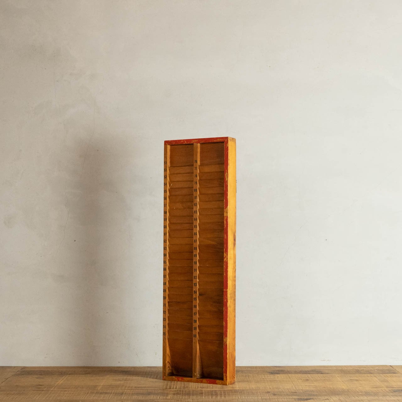 Time Card Rack / タイムカードラック〈ウォールラック・飾り棚