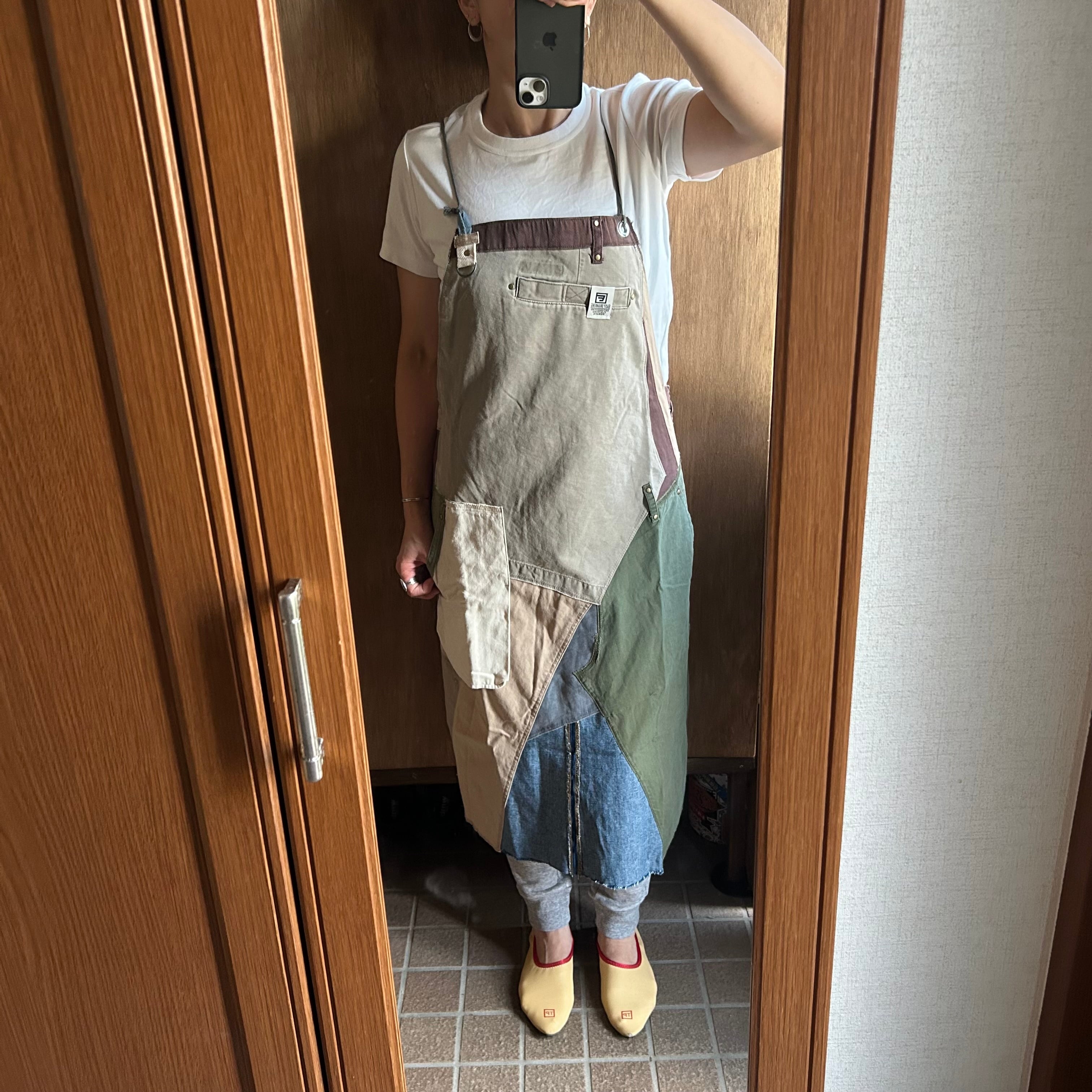 US Militaly Pants / リメイクエプロン リメイクエプロン Upcycled Apron | easyskanking