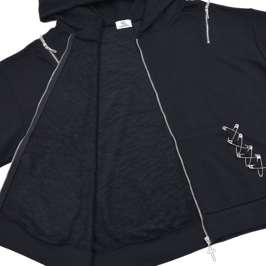 4/25 WHITE再入荷!】ネコ耳 PIN×ZIPパーカー | VOLCAN&APHRODITE 4/25 WHITE再入荷!】ネコ耳 PIN×ZIPパーカー | VOLCAN&APHRODITE