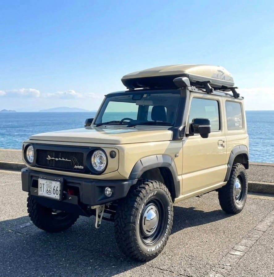 JB64専用　シュノーケル　ジムニー　アトリエアールヌーボー製　中古品 アトリエアールヌーボー JB64専用 シュノーケル のパーツレビュー