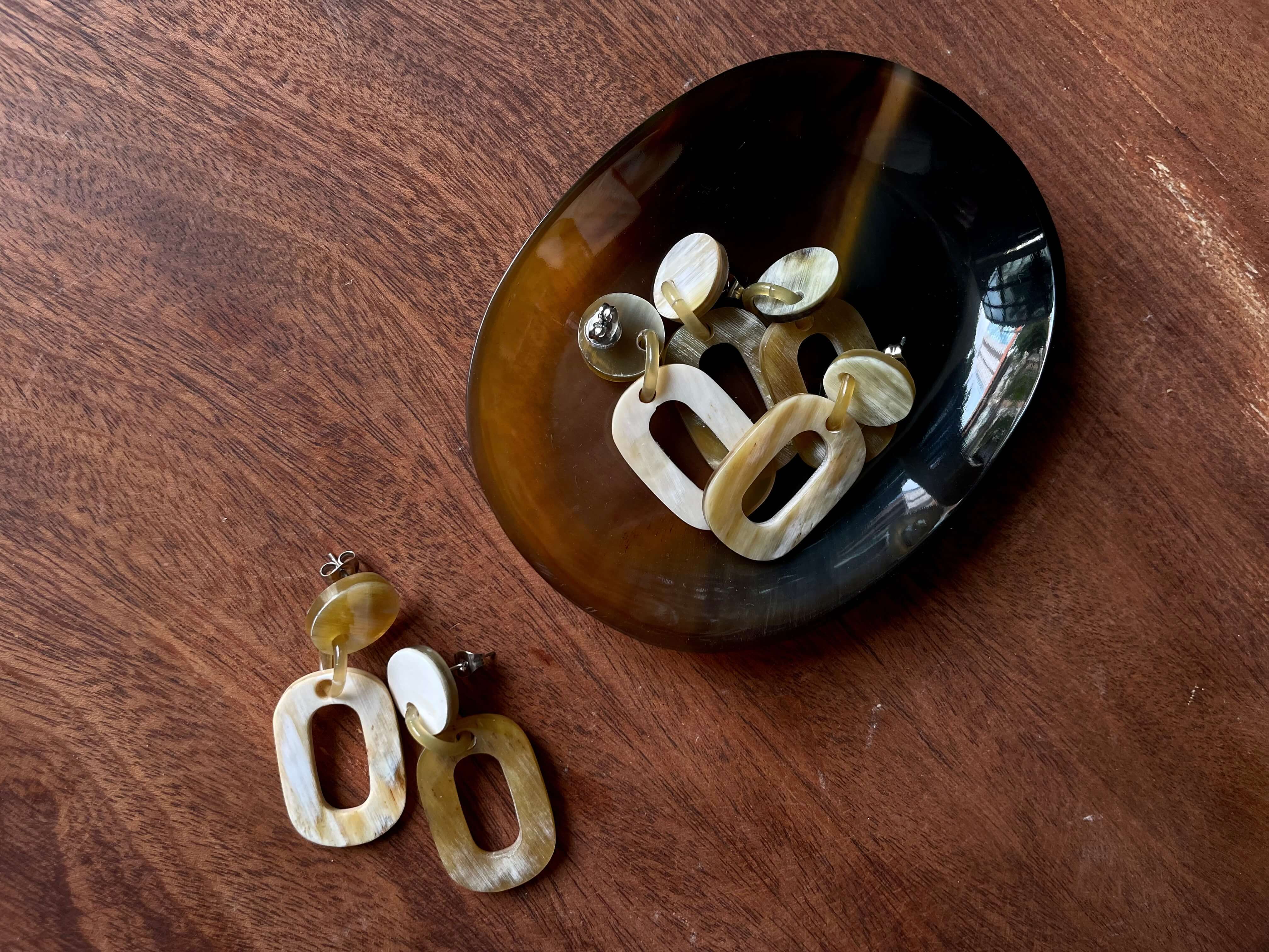 バッファローホーン ピアス