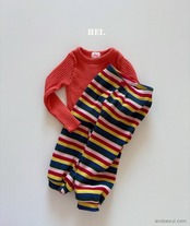 韓国子供服 / 26Autumn / 〖取寄〗Hei / カラフルパンツ / キッズ服 / カラフル服 / 秋服 *XS~XL*