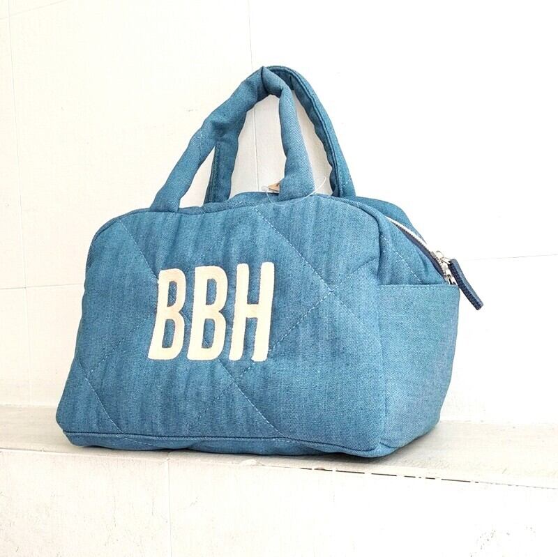 BBH” MNI BOSTON BAG - Chambray / シャンブレー デニム キルティング