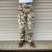 希少 90s Rumania Army ルーマニア軍 実物 タンカース カーゴパンツ M94 フォレストリーフカモ 迷彩 ヴィンテージ ロシア軍 ミリタリー W76