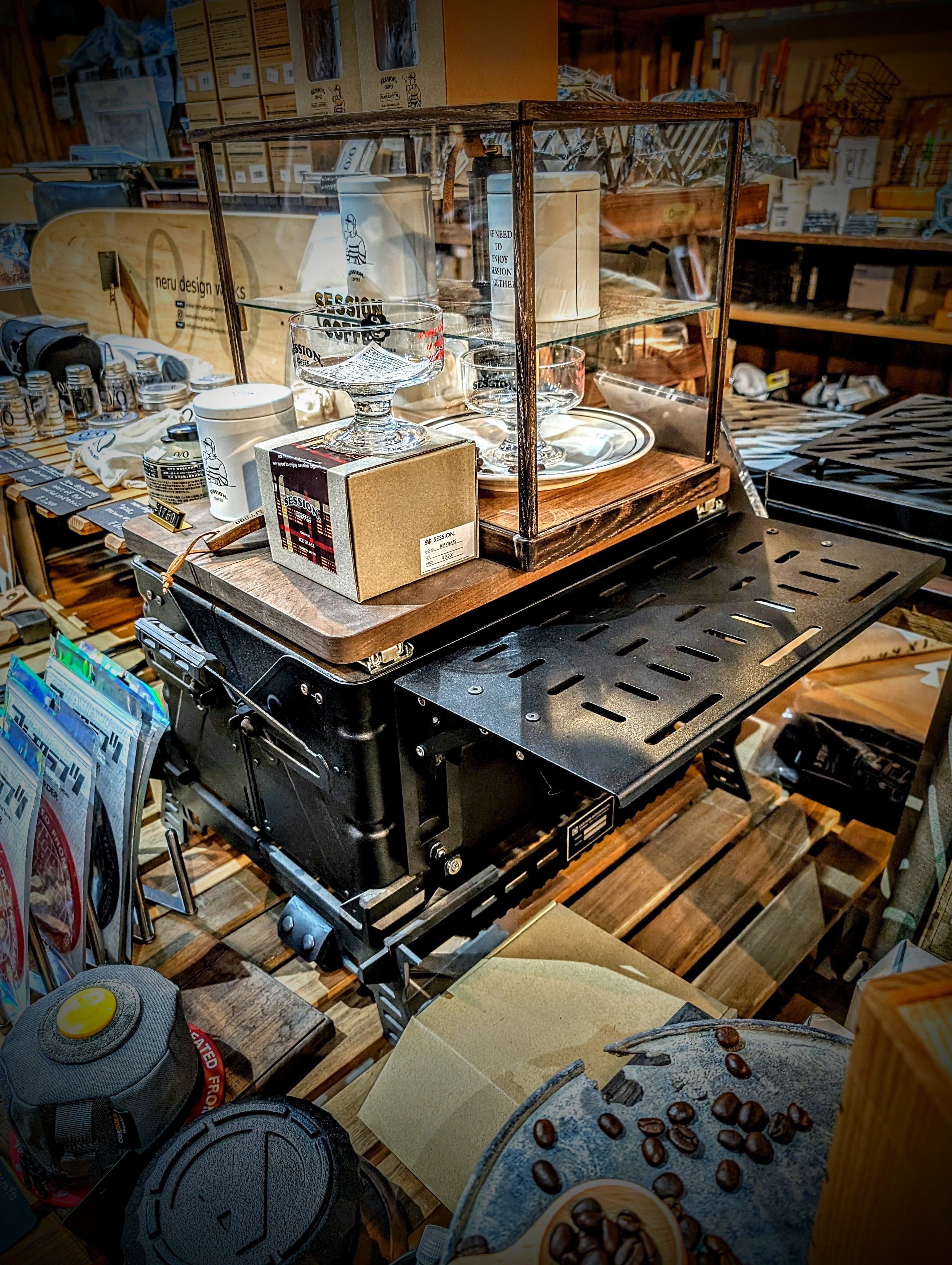 RANGER-T mini」マグネット式折りたたみテーブル | Camp Shop Lantern