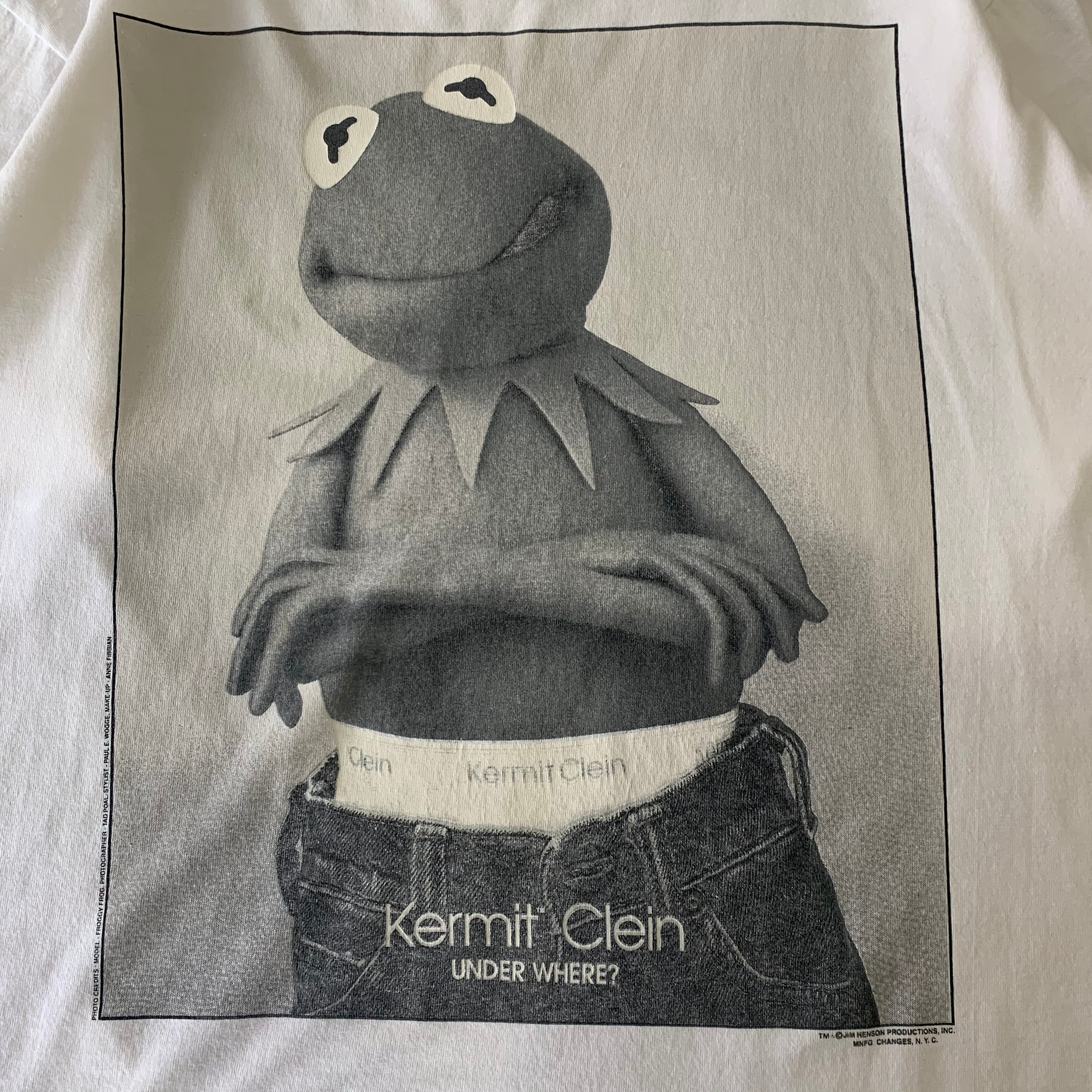 90s Kermit Clein T-shirt | What’z up powered by BASE
