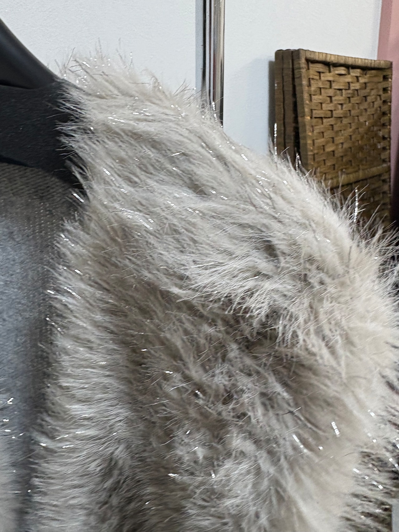 キラキラファーベスト　31914