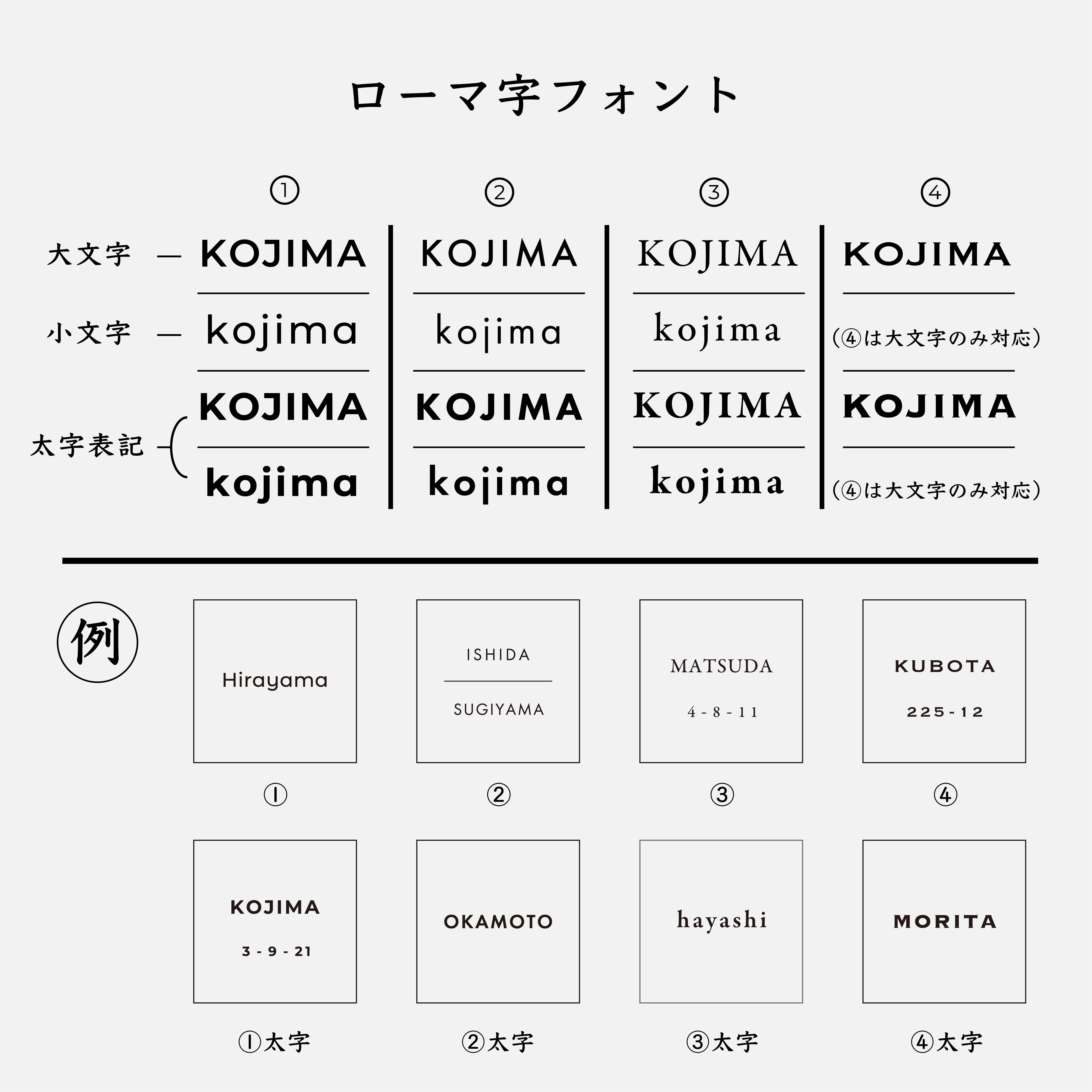 木の表札 オーク材彫り文字墨入れ仕上げ | 山本家具工芸