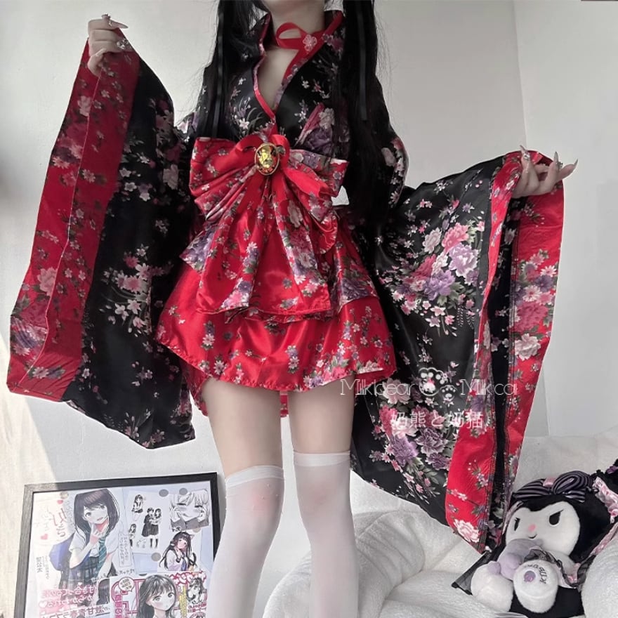 ロリータファッション通販 SEASONZ セットアップ 7点セット 着物