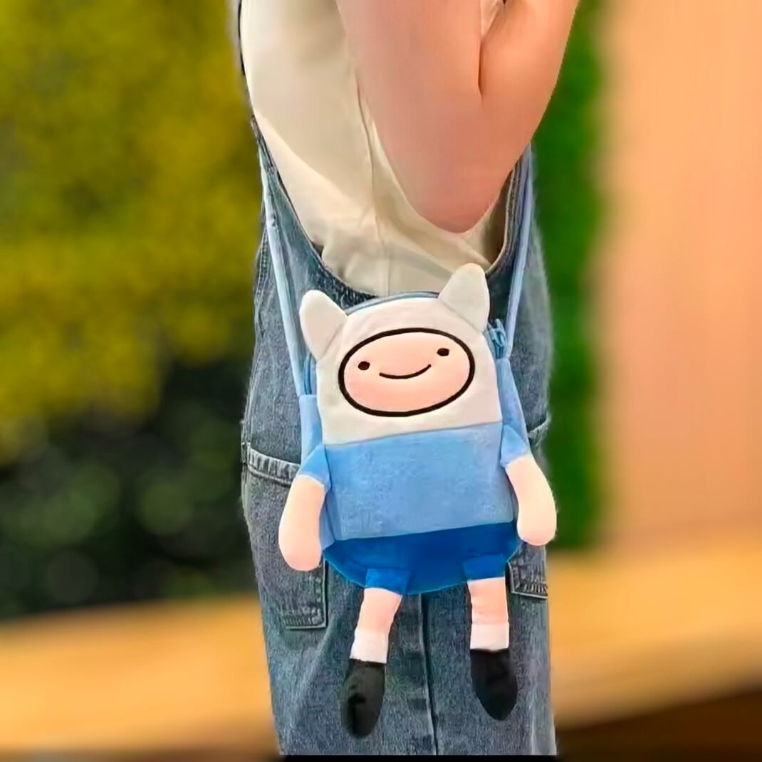 【 Adventure Time ( アドベンチャータイム ) 】 Finn ( フィン マーティンス ) / ミニショルダーポーチ / お財布 / スマホケース〚アメリカン雑貨 アメトイ〛