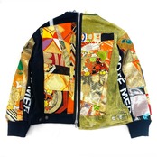【sleevekimonojk41】着物デニムジャケットSLEEVE KIMONO DENIM JACKET