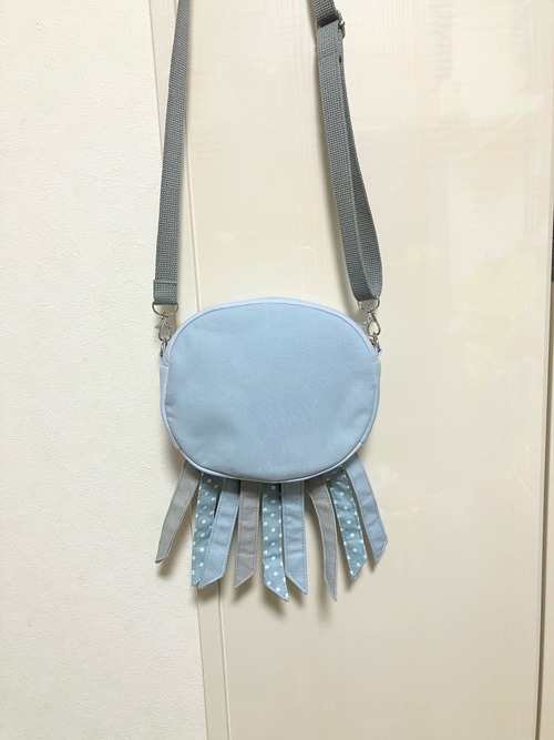 クラゲ　ミニポシェット｜とりさん工房ーかわいいハンドメイドポーチ