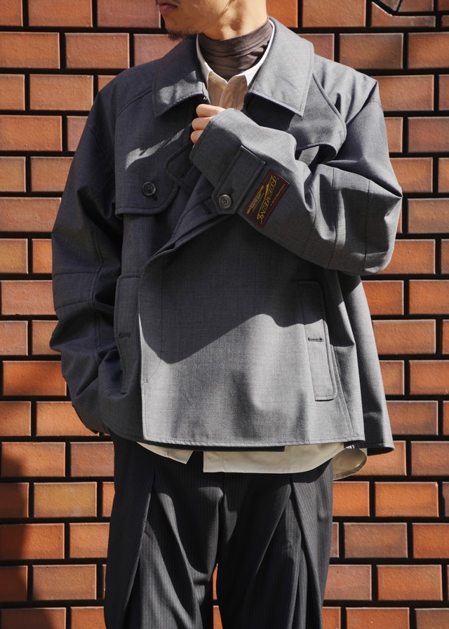 D.Nart.Ampta 25AW half zip pullover shirt