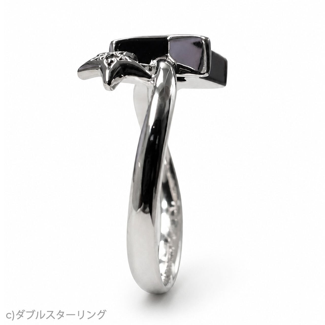 サンプル特価｜SV オニキス／ブラックダイヤ リング | 柳澤商会