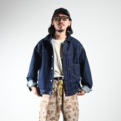 BOWWOW(バウワウ)DUCK HUNTER CAMO FIELD PANTS (裏側)コーディネート