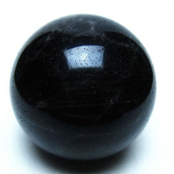 モリオン 黒水晶 丸玉 61mm 一点物 151-9516
