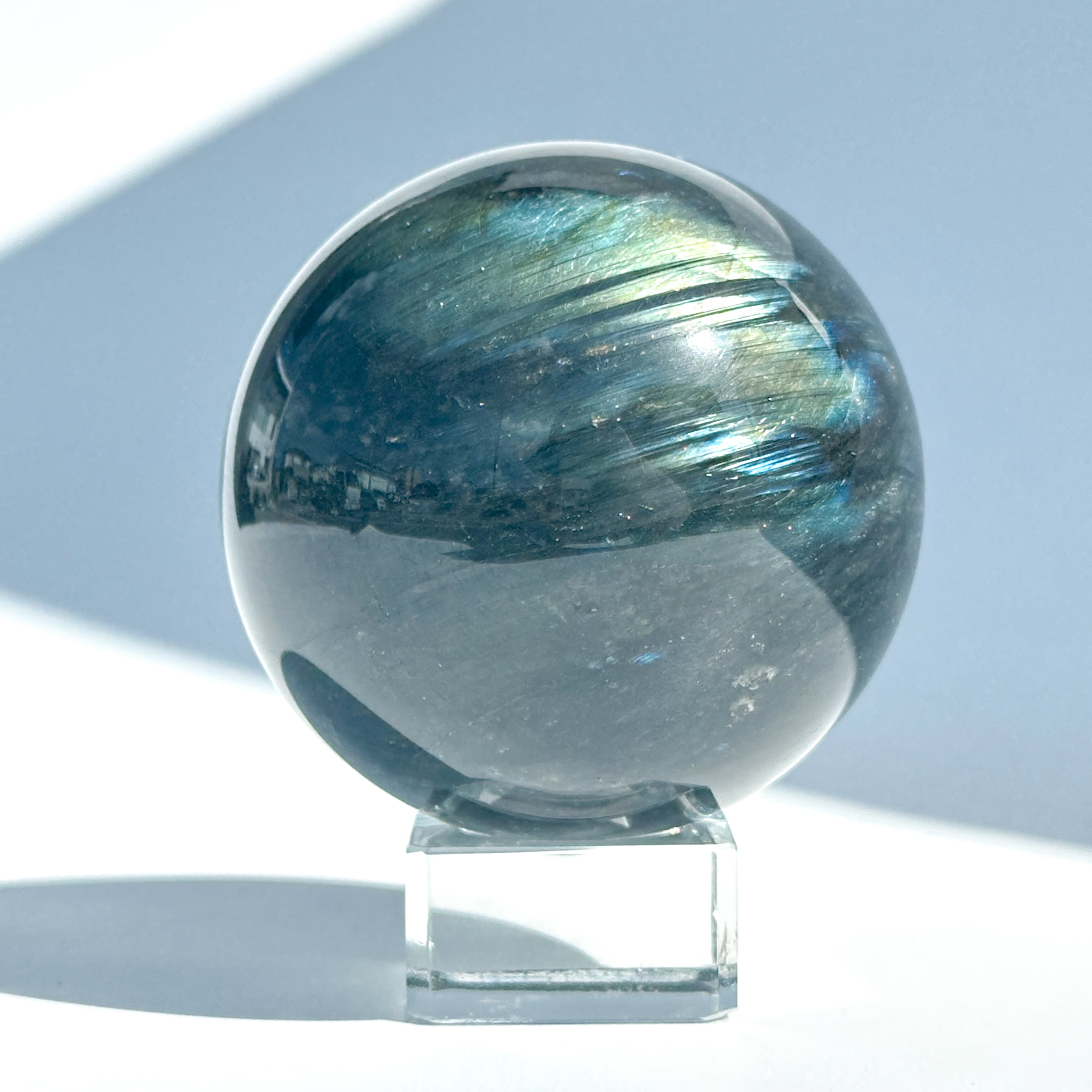 Bigラブラドライト スフィア 93◇ Labradorite ◇天然石・鉱物