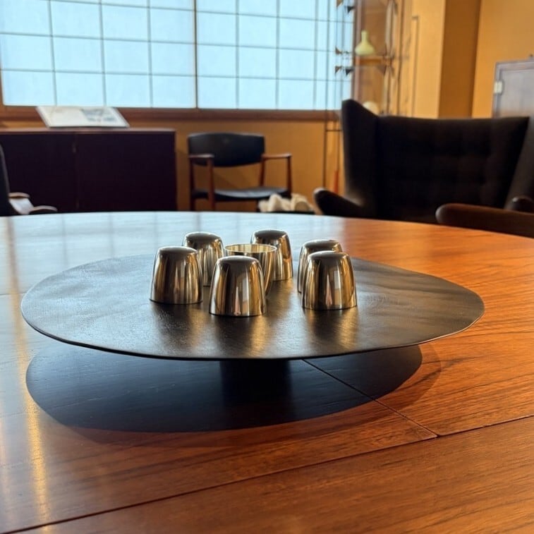 【Vintage】 Silver Sake Glass by Per Sax Møller