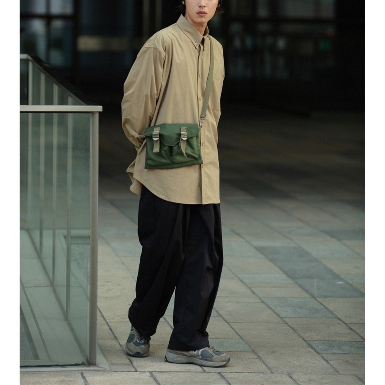 Oversized long sleeve shirt 0236 - 8