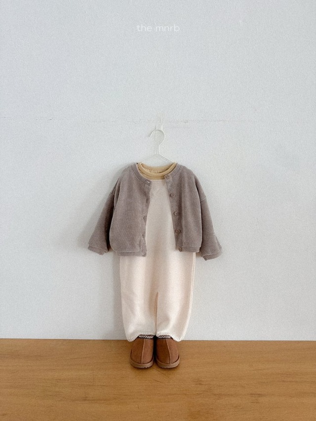 minirobe25wn_Teddy Knit Overall