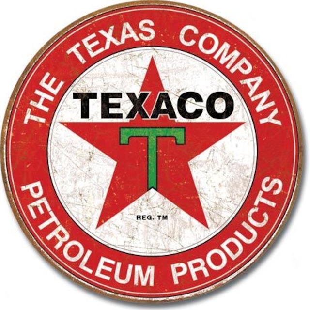 引続きセール主力商品20％OFF！  【ブリキ看板】 Texaco - The Texas Company 【ティンプレート】 1926