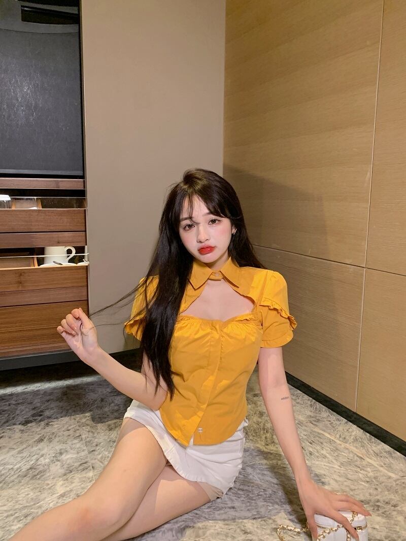 シャツ サマーショート 夏物 ブラックストロベリース60125391617