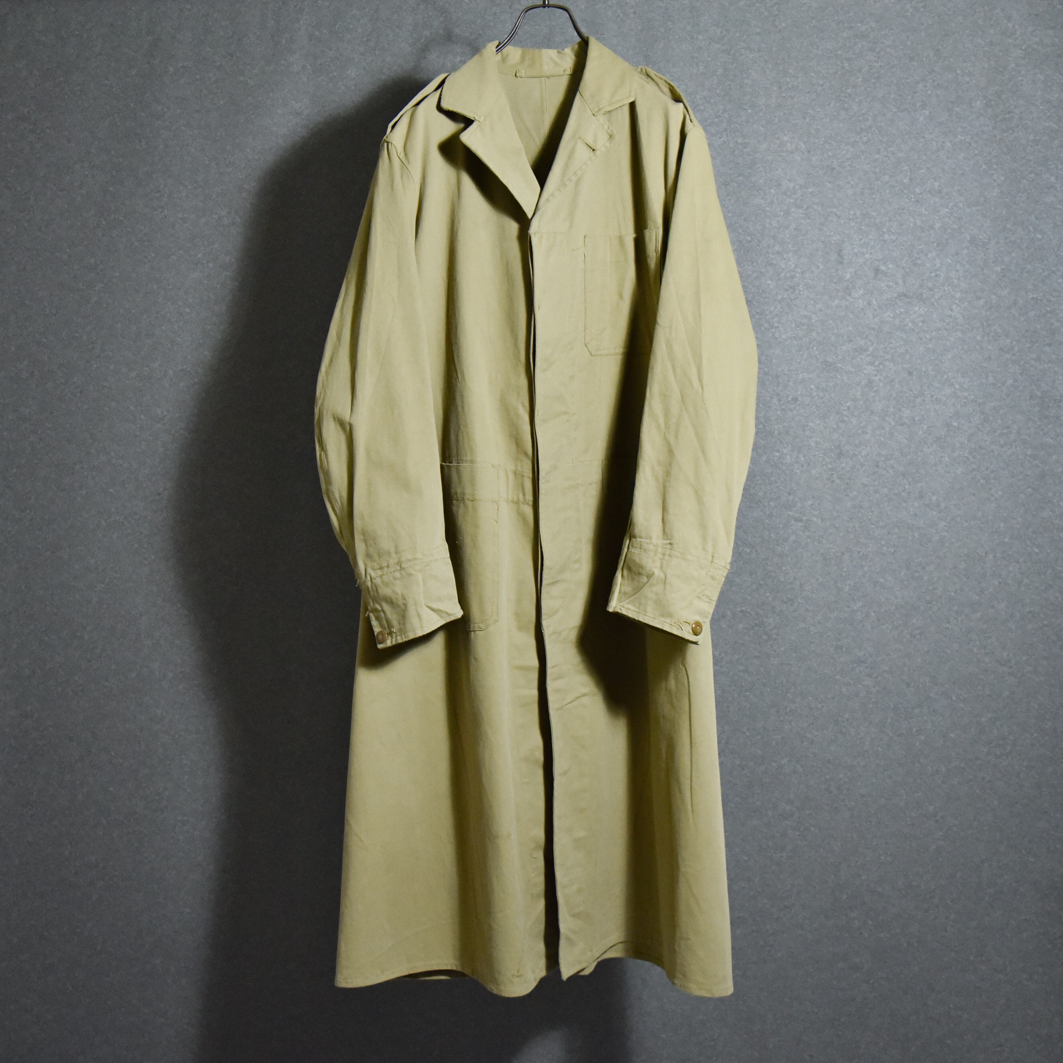 40s British Army Cotton T will Work Coat イギリス軍 コットンツイル