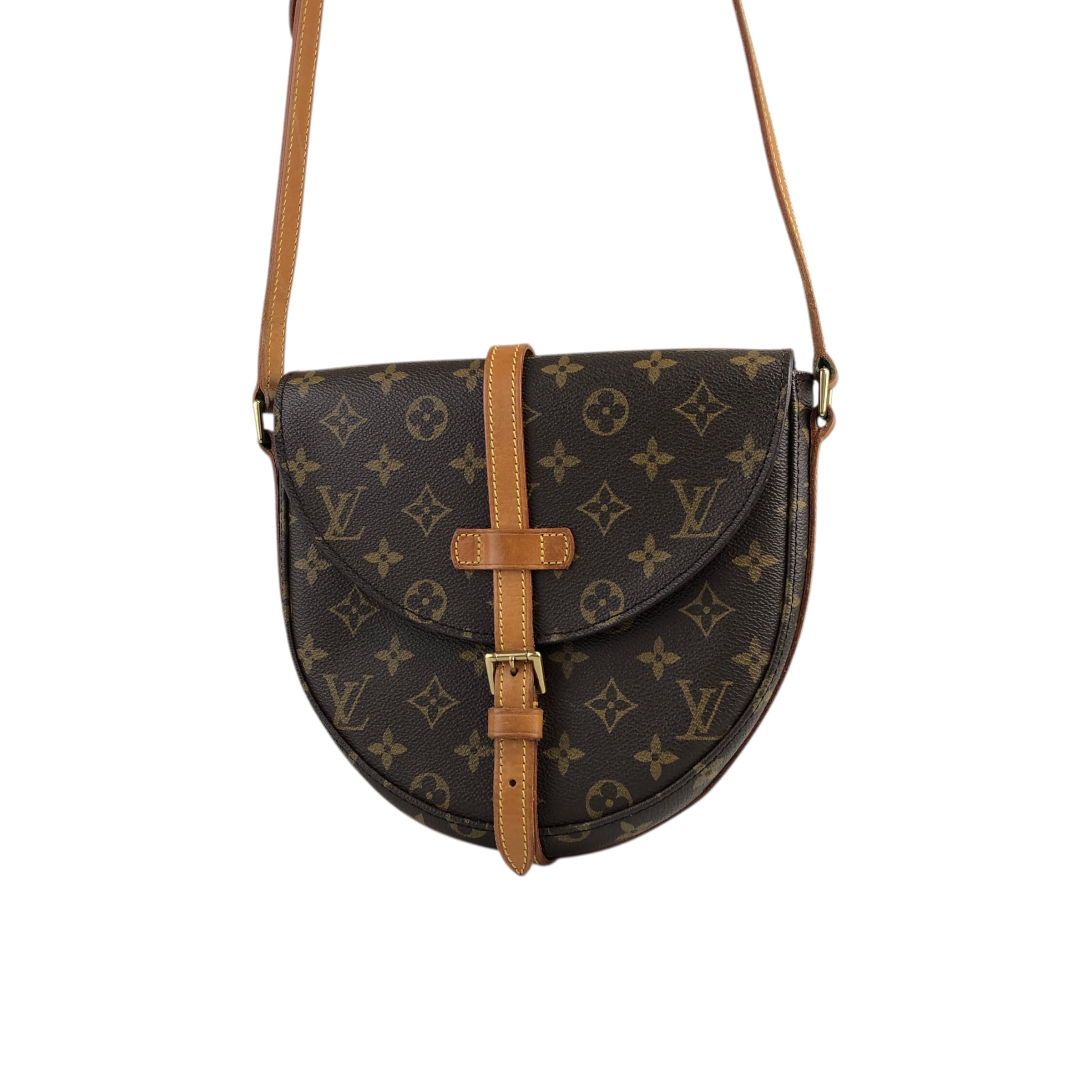 LOUIS VUITTON ルイヴィトン モノグラム ショルダーバッグ ブラウン