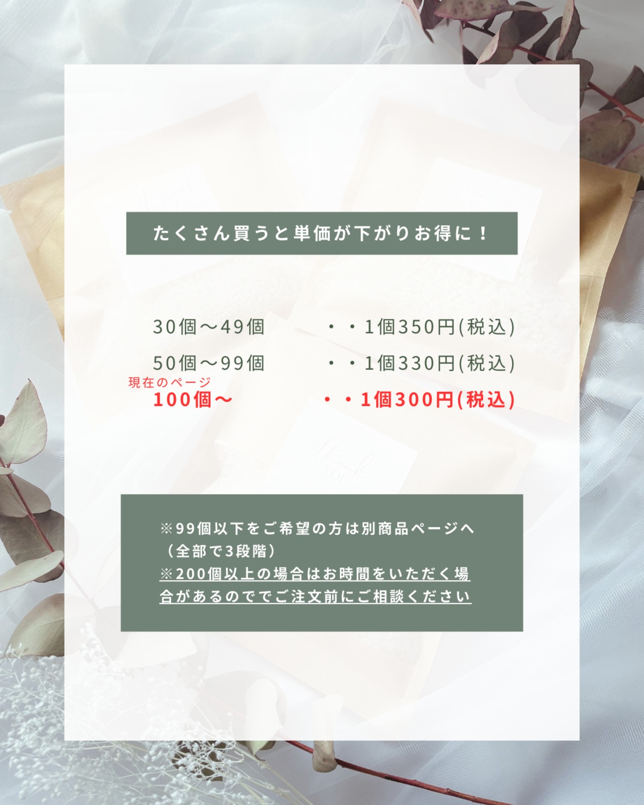 【ノベルティ米】1合300円（100個以上）全国送料無料