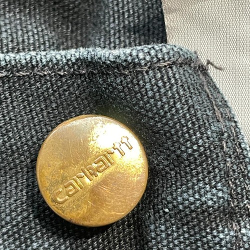 USA製 ブラック ダブルニー Carhartt B01BLK 29×30 詳細写真10