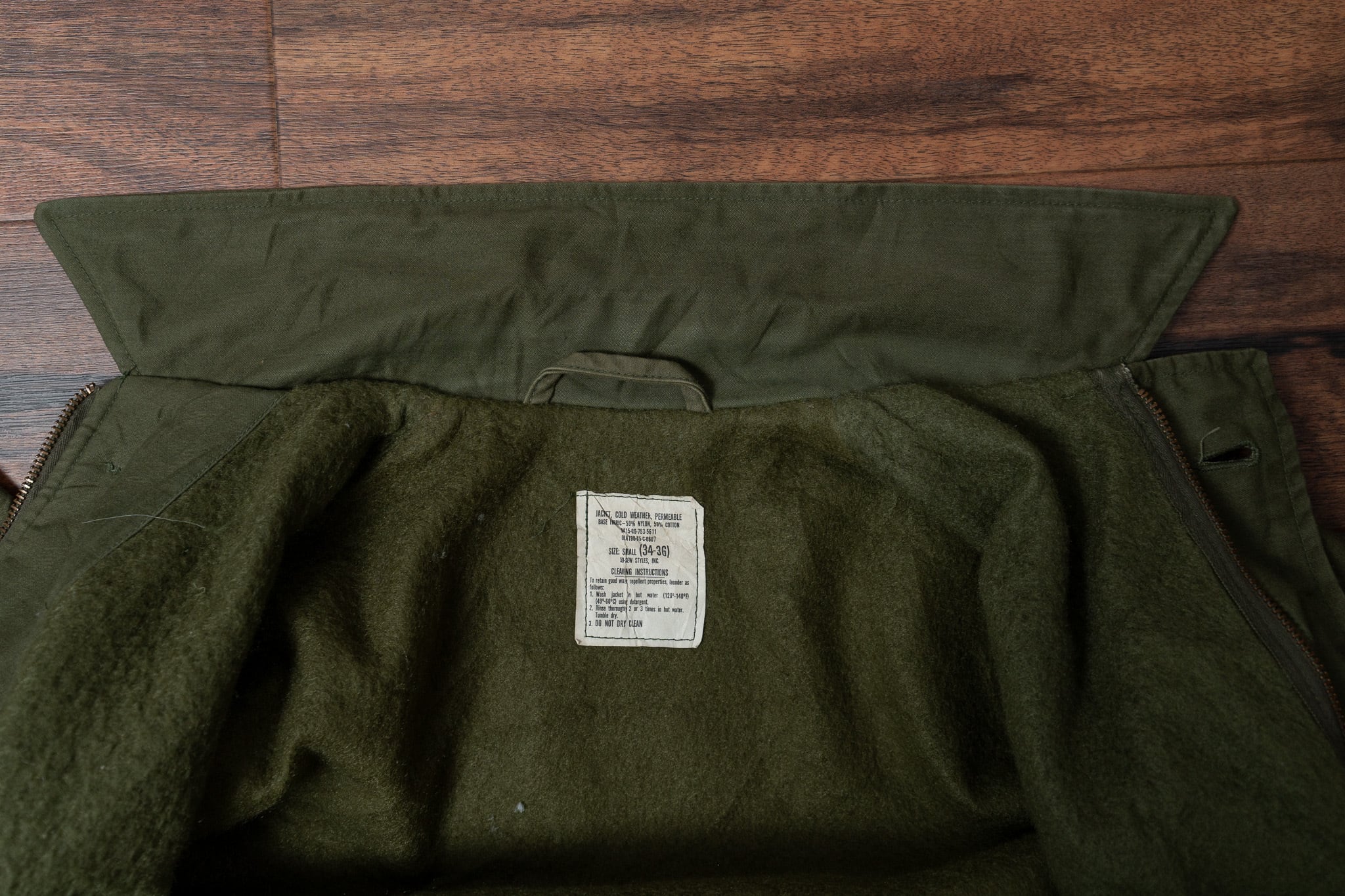 DEADSTOCK】U.S.Navy A-2 Deck Jacket Small 実物 アメリカ海軍 A-2 ...