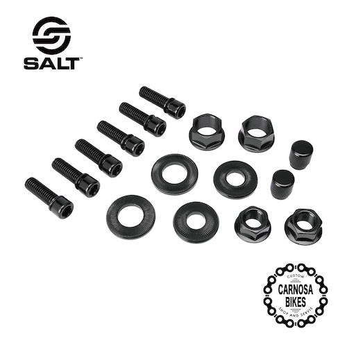 【SALT】NAT & BOLT ハードウェアパック Black