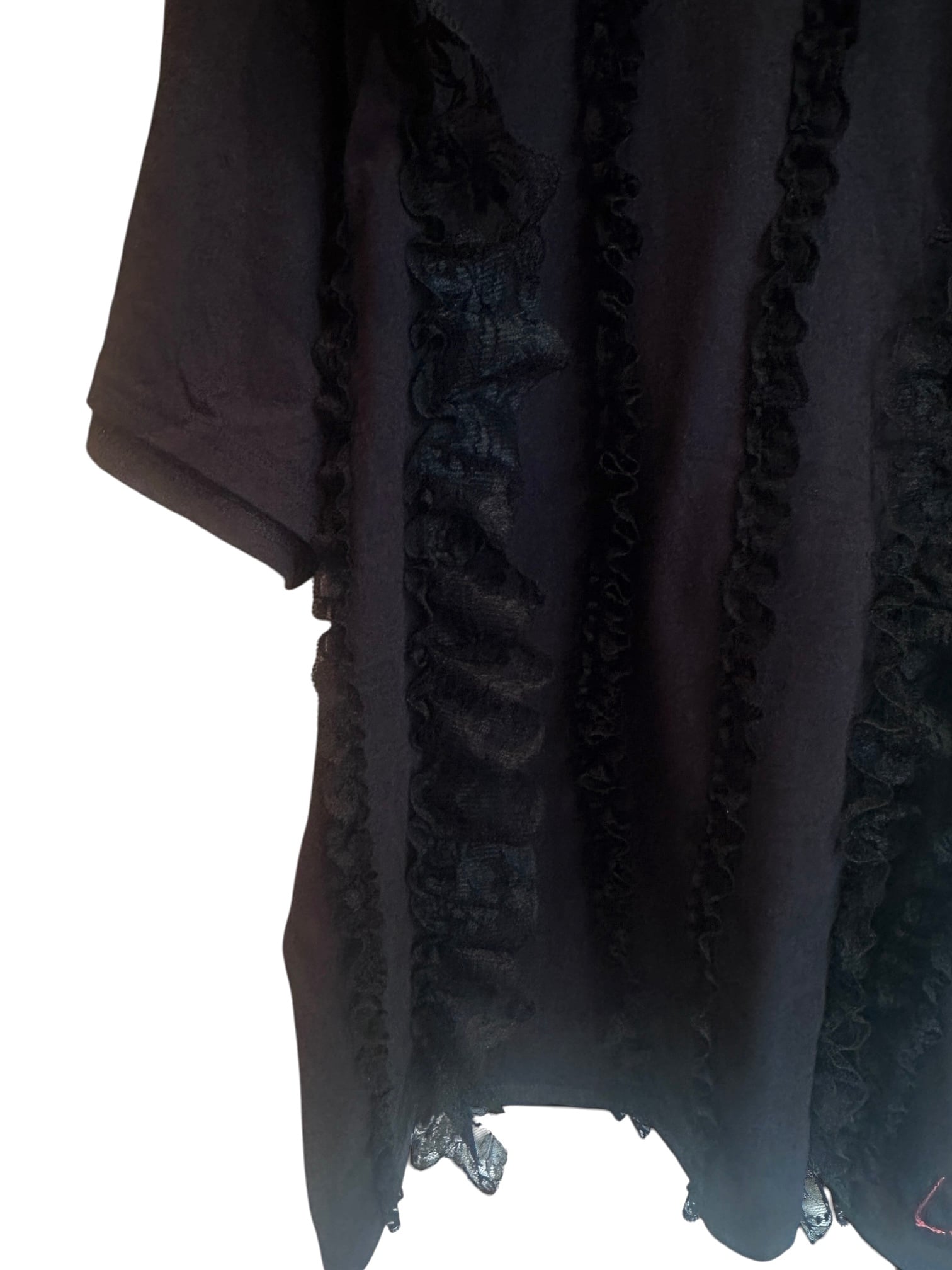lessico familiare  [STRIPED RUFFLE TEE]