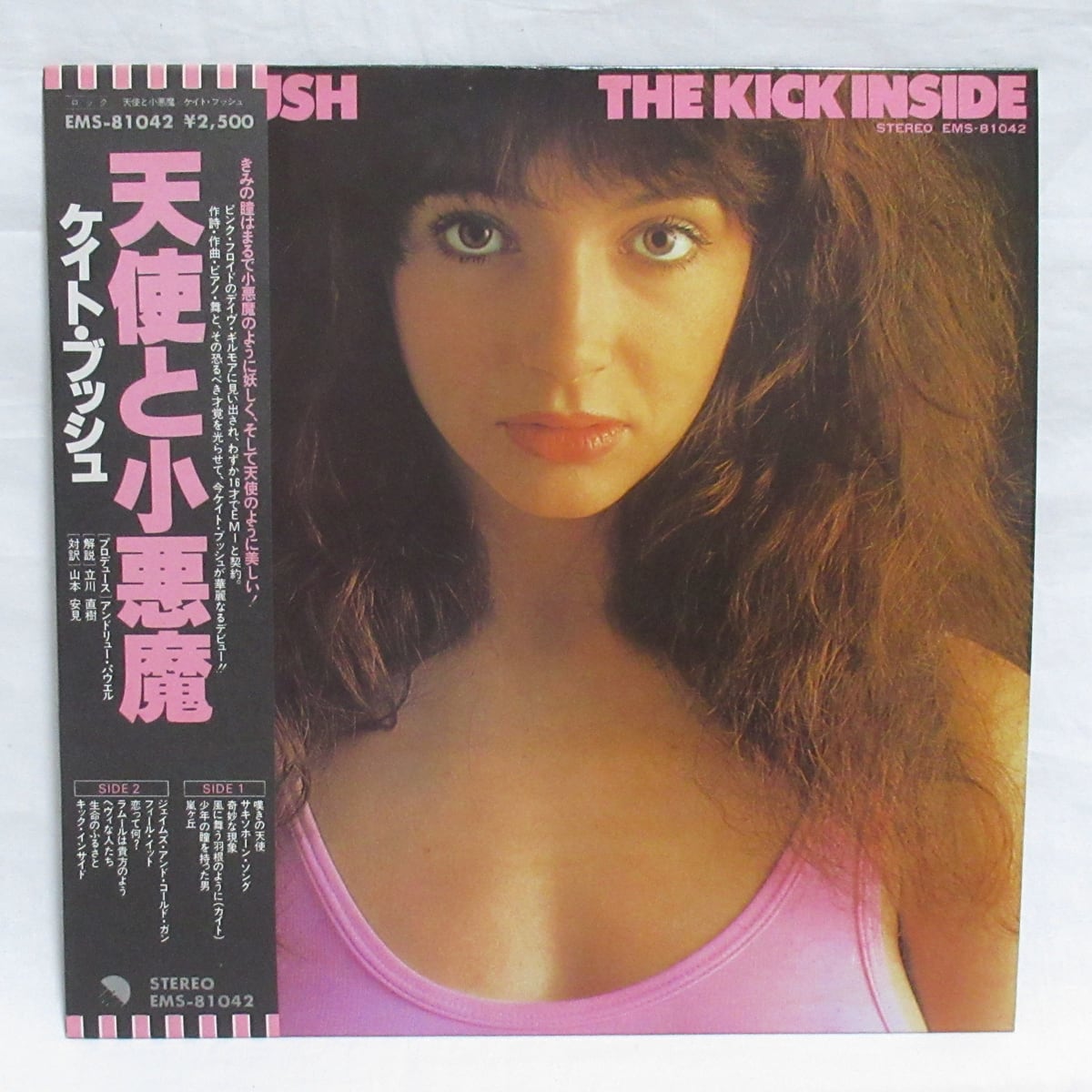 ケイト・ブッシュ　KATE BUSH　天使と小悪魔【LP / 帯付き】