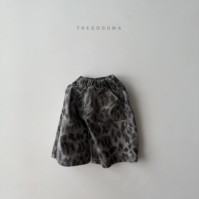 charcoal XL［即納］wezang bermuda pants / thegoguma  26autumn