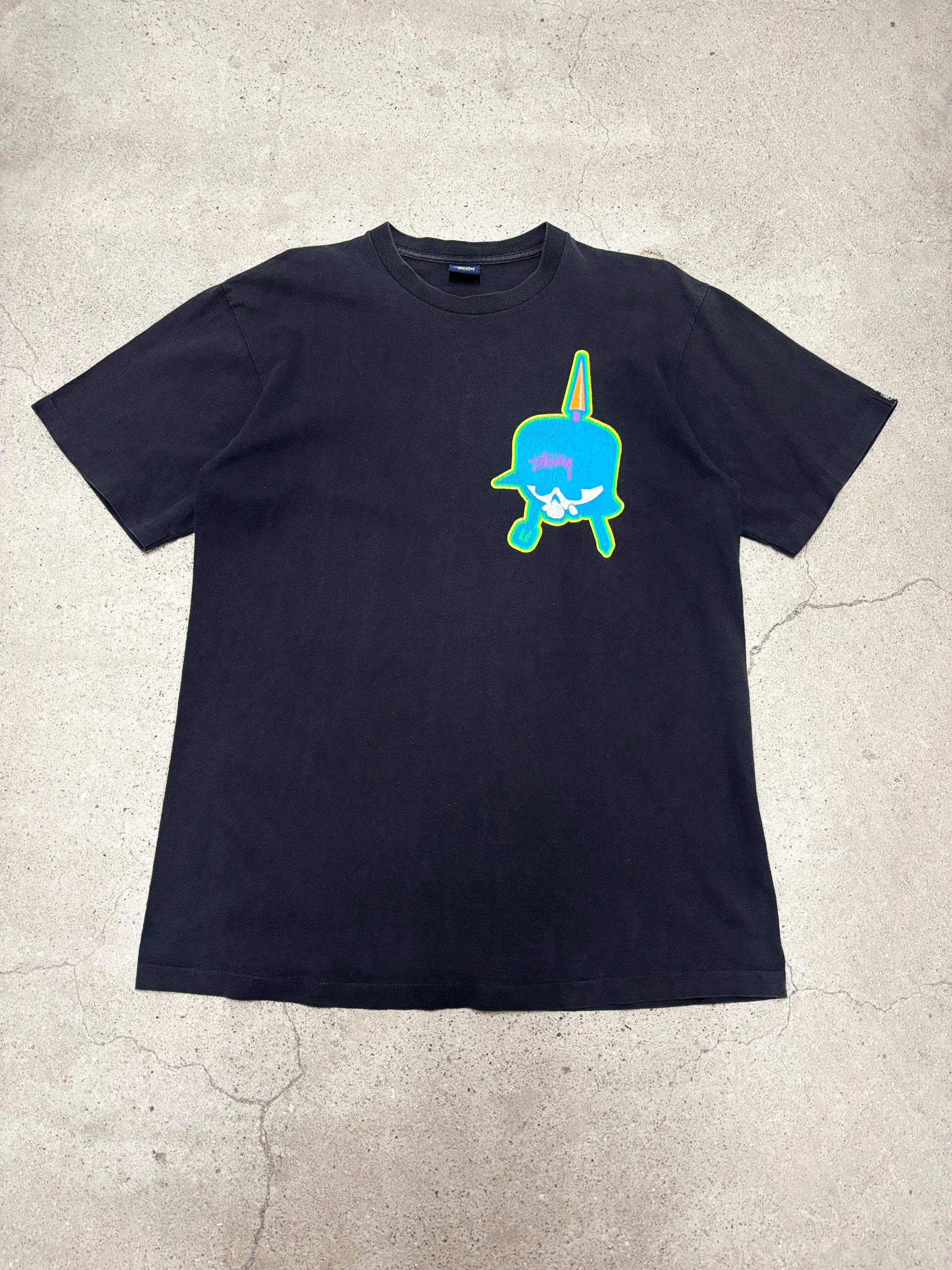 STUSSY × BEAVIS BUTT-HEAD/Character print Tee/XL/キャラクター