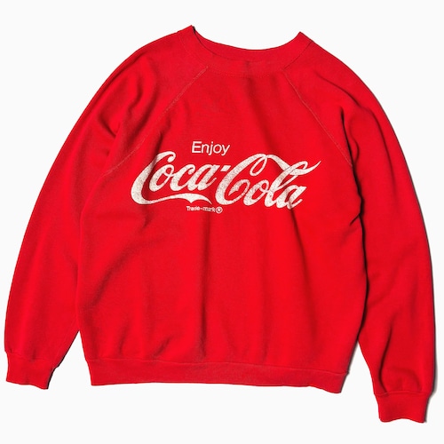 Vintage 80's【Tultex】"Coca Cola" Sweat
