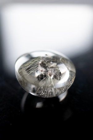 Pyrite in Rutilated Quartz - CB109